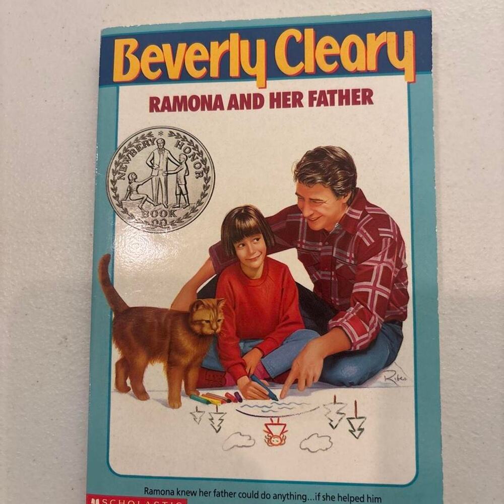 Ramona and her father by Beverly Cleary